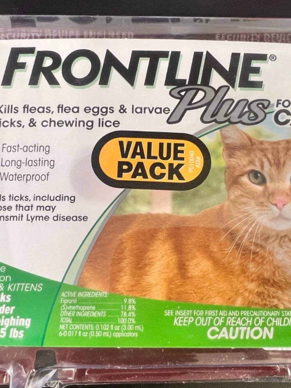 Frontline Plus Flea and Tick Treatment - 6 Dose